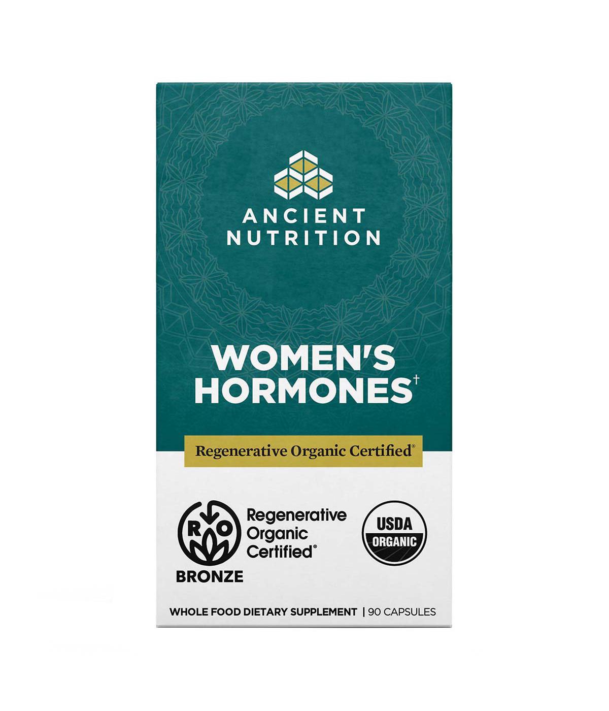 Ancient Nutrition Women's Hormones Capsules; image 1 of 3