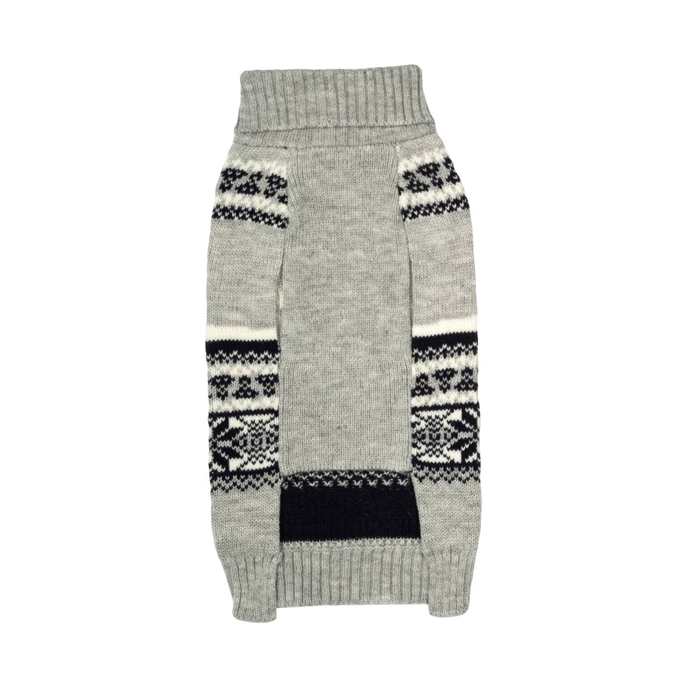 Simply Dog Gray Winter Moose Sweater Small Shop Clothes at HEB