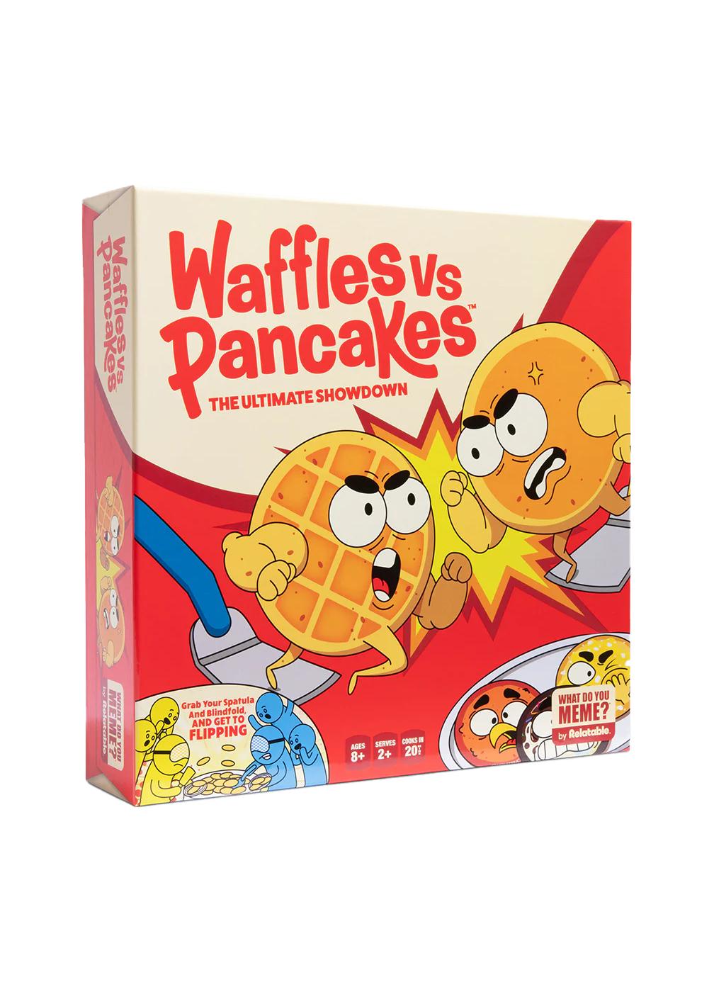 Waffles vs Pancakes Scoop Up Family Game; image 1 of 6