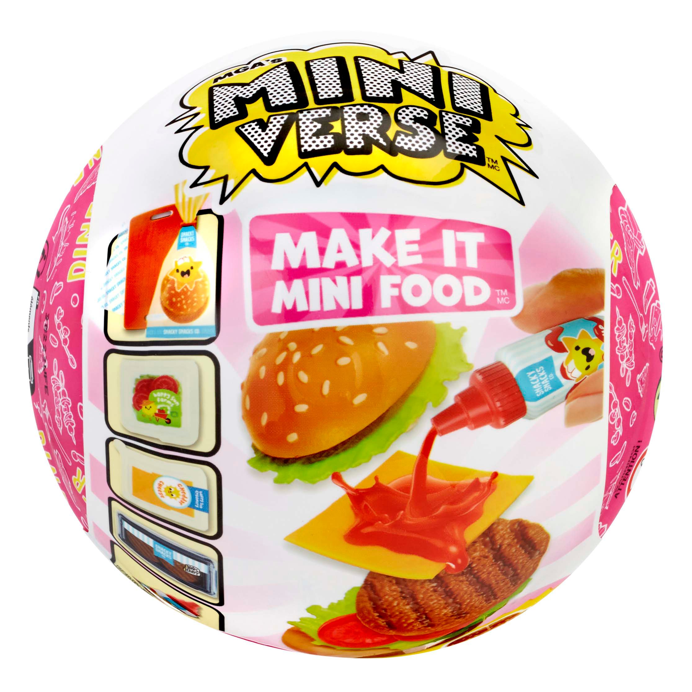 Miniverse Make It Mini Foods Surprise Capsule - Diner Series - Shop  Playsets at H-E-B