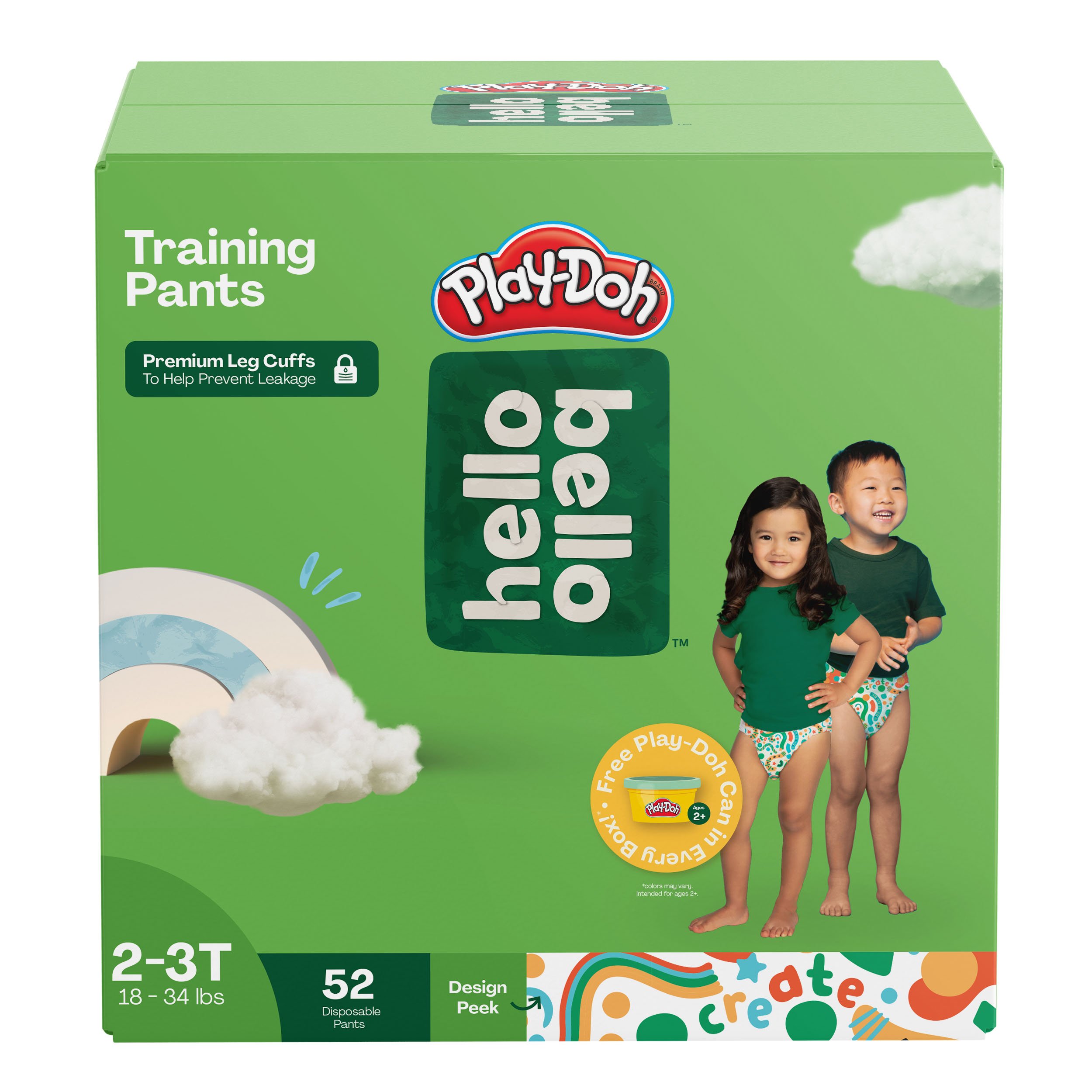 Hello Bello Play-Doh Training Pants - 2T-3T - Shop Training Pants