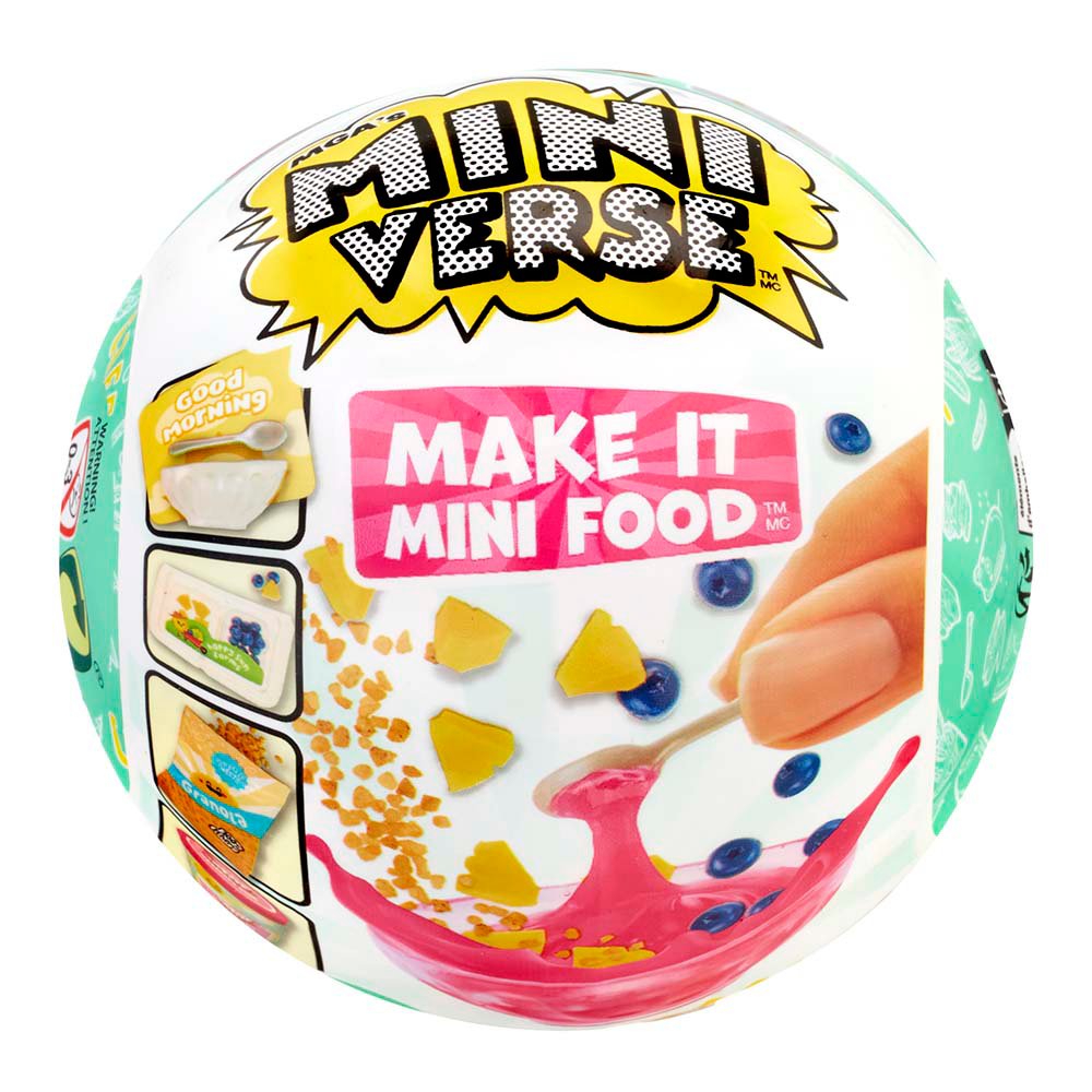 Miniverse Make It Mini Food Surprise Capsule Cafe Series Shop Playsets At H E B 