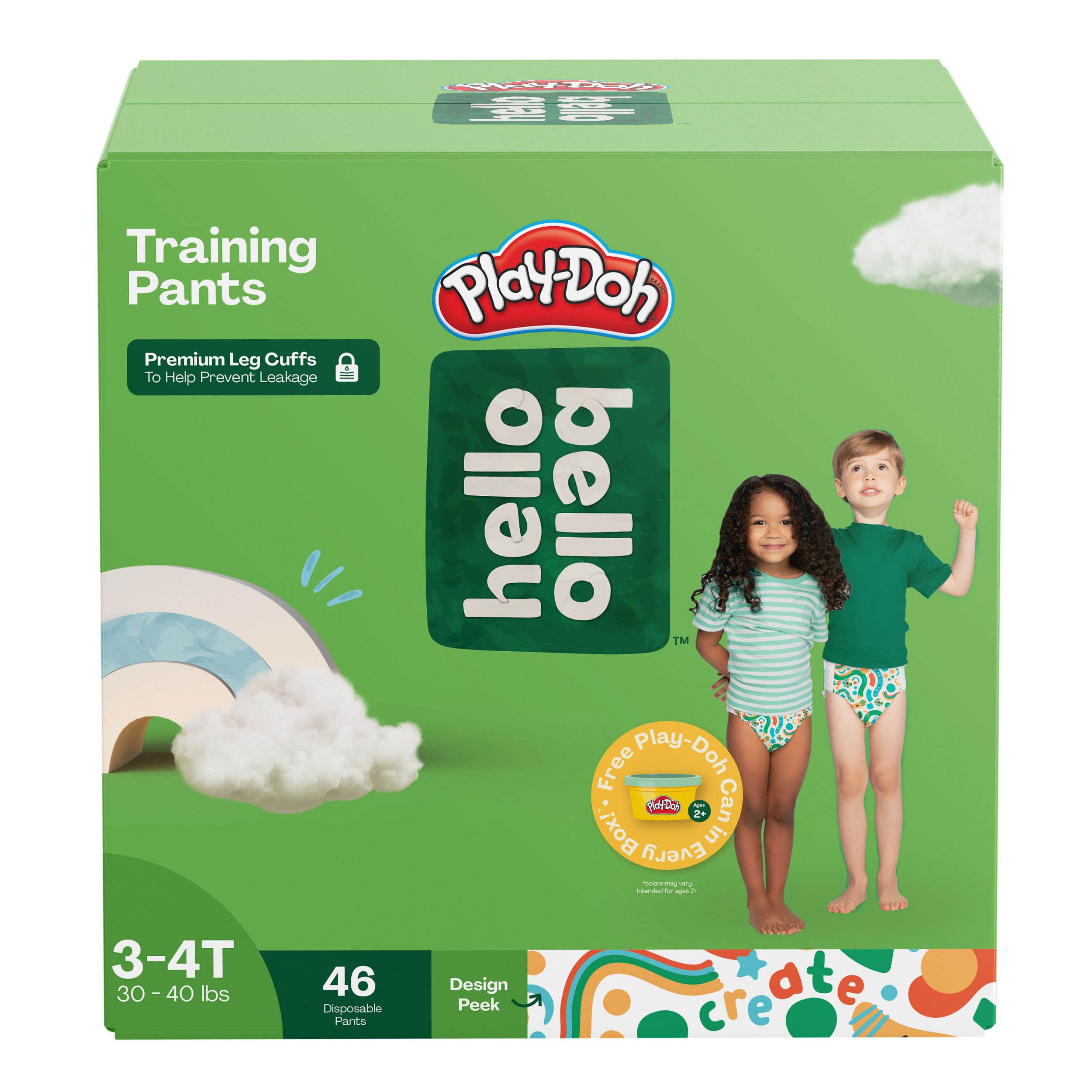 Hello Bello Disposable Diapers, Training Pants XL 4T - 5T 18+ kg