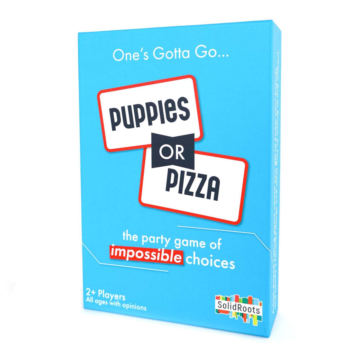 Puppies or Pizza The Party Game of Impossible Choices; image 3 of 3