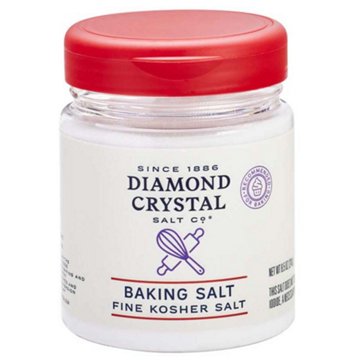 Diamond Crystal Salt Co Fine Kosher Baking Salt, 8.5 oz