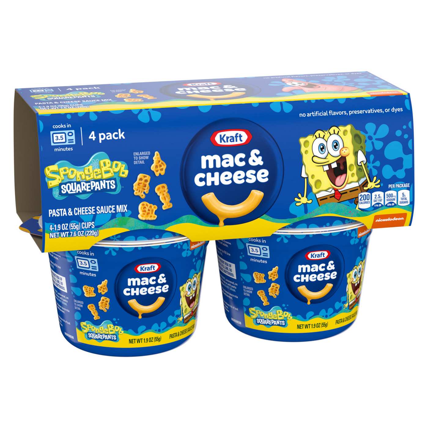 Kraft Spongebob Squarepants Macaroni & Cheese Dinner - Shop Pantry