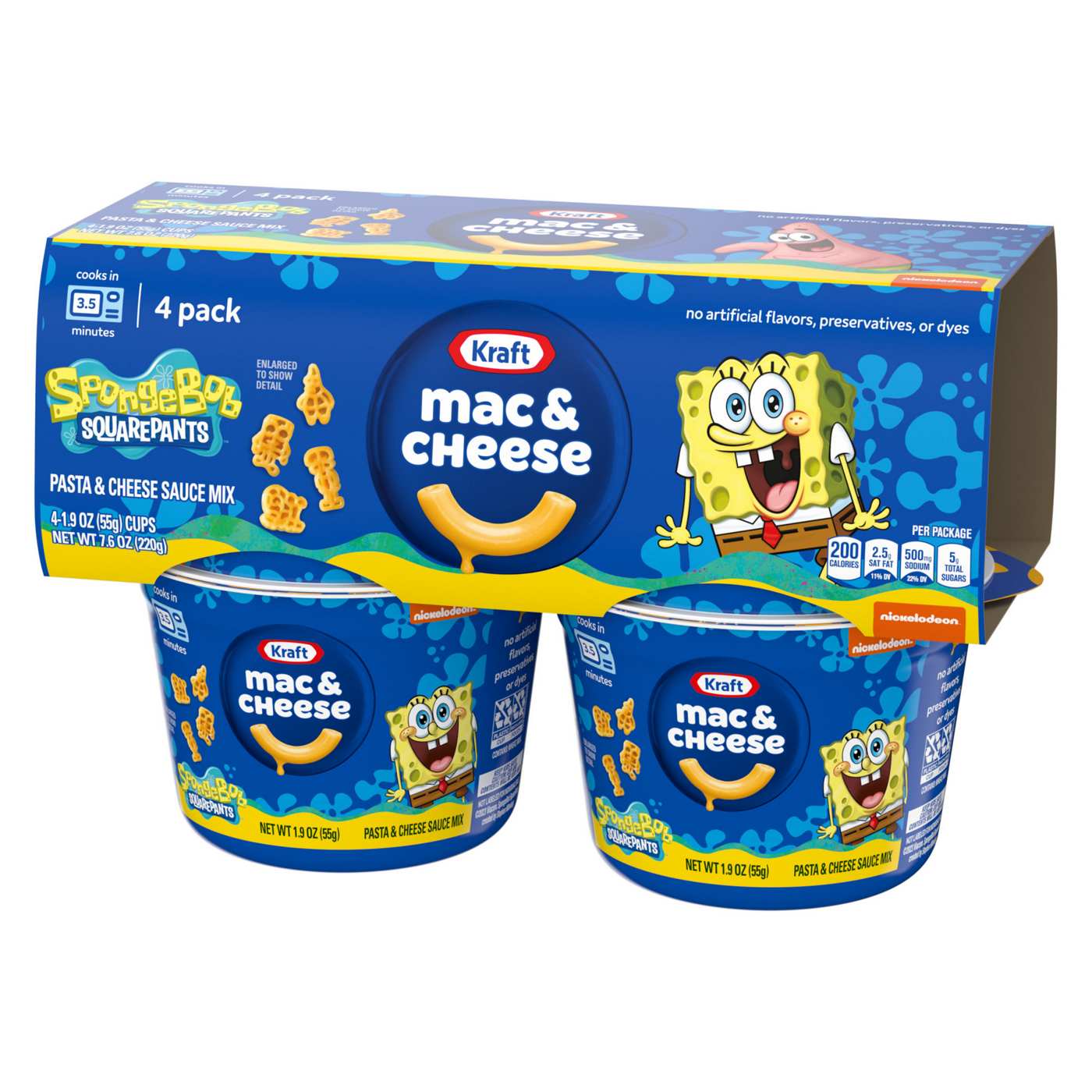 Kraft Spongebob Squarepants Macaroni & Cheese Dinner; image 3 of 3