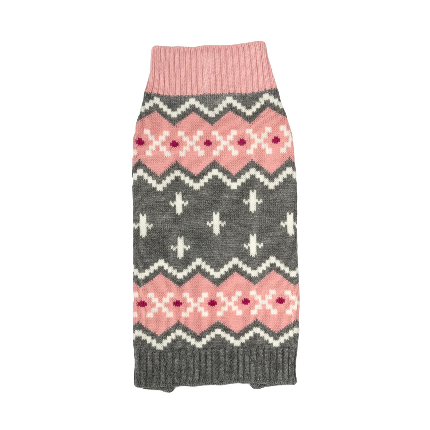 Simply Dog Gray Chevron Sweater Large Shop Clothes at HEB