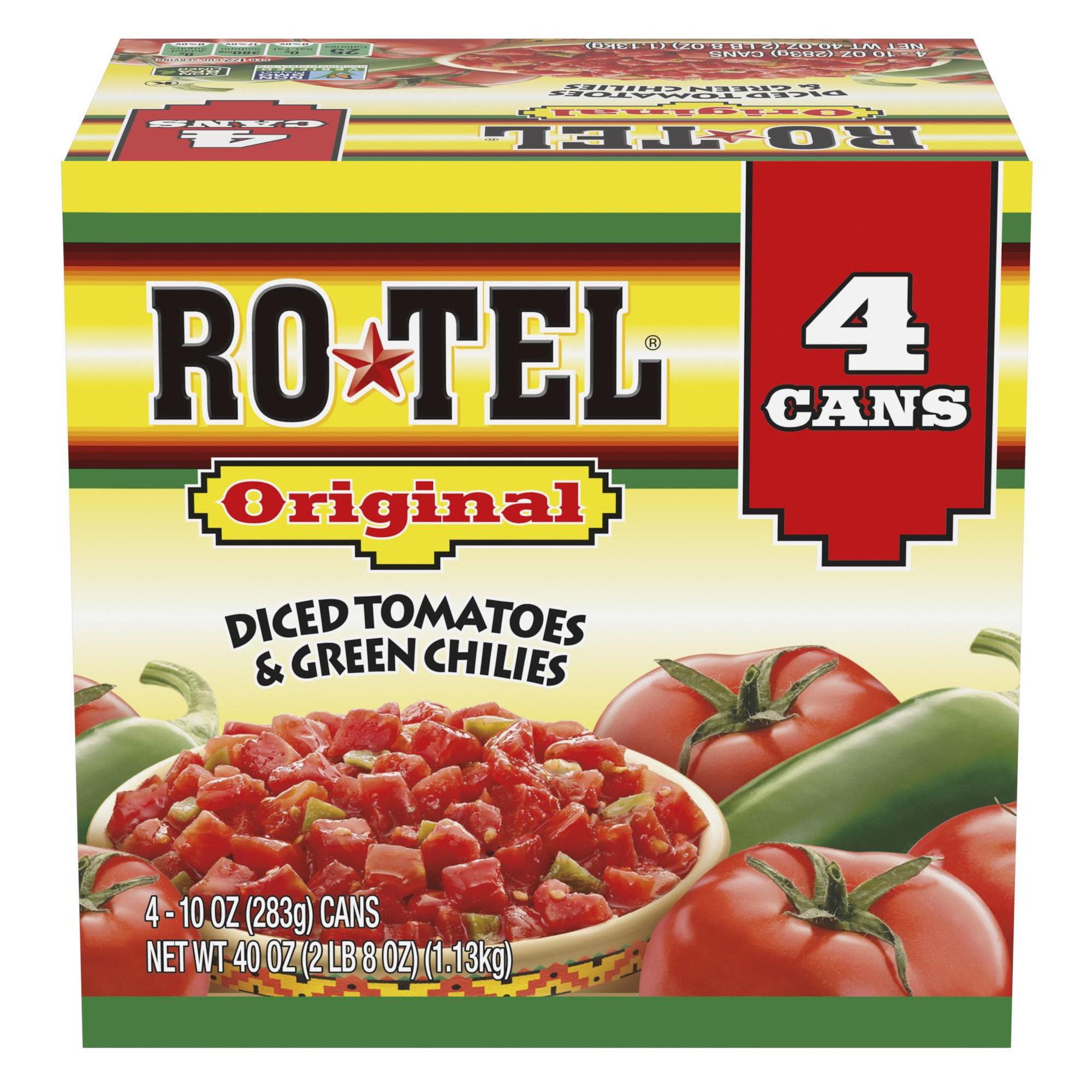 RoTel Original Diced Tomatoes & Green Chiles Multipack Shop Tomatoes