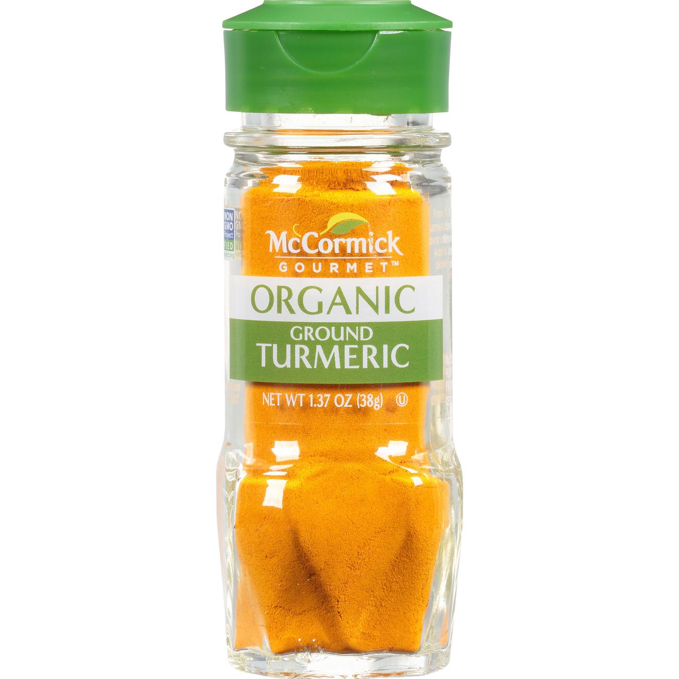 McCormick Organic Ground Turmeric; image 1 of 4