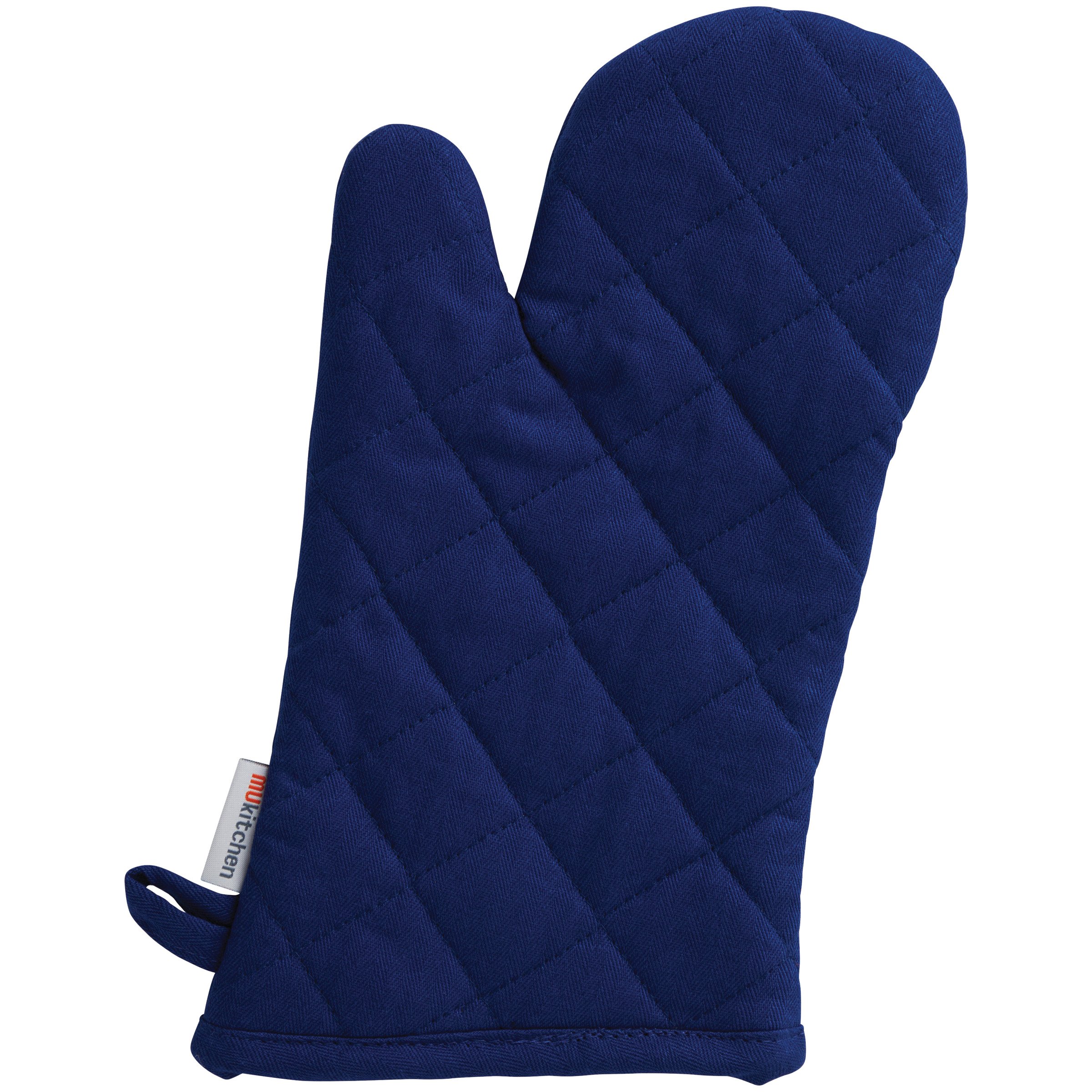 MU Kitchen Classic Oven Mitt Ink Blue Shop Kitchen Linens At H E B   010606532 1