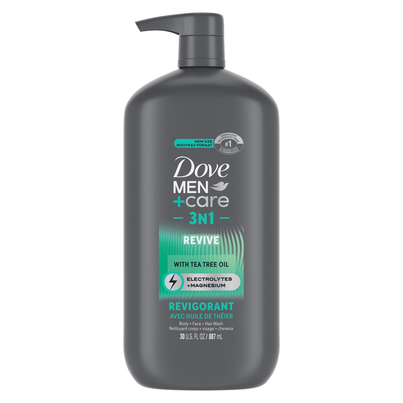 Dove Men+Care Revive  3 N 1 Body Wash - Tea Tree; image 1 of 5