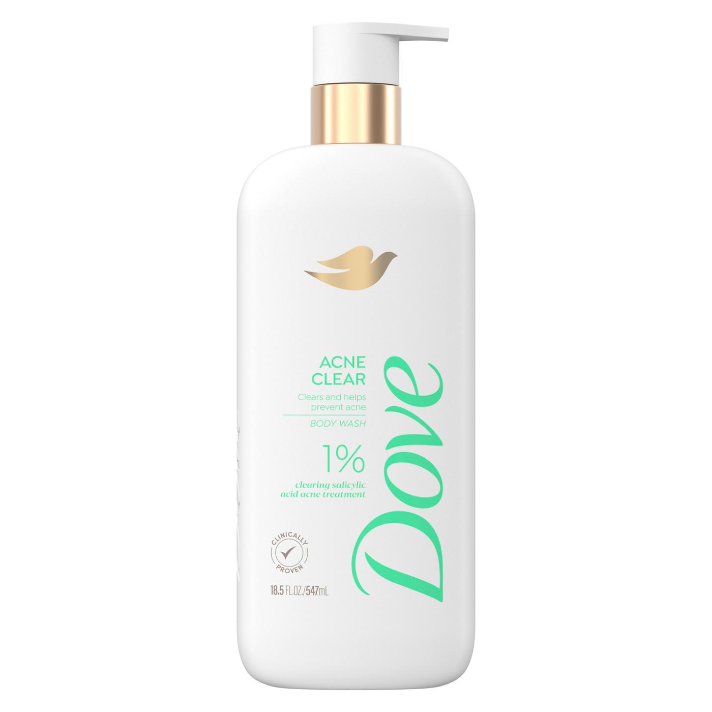 Dove Acne Clear Body Wash; image 1 of 6