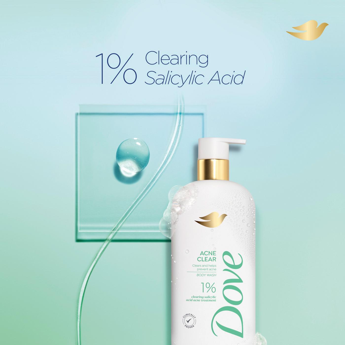 Dove Acne Clear Body Wash; image 4 of 6