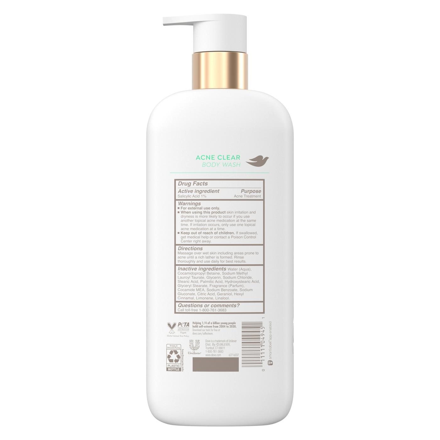 Dove Acne Clear Body Wash; image 5 of 6