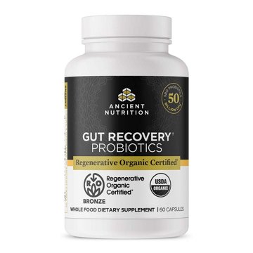 Ancient Nutrition Regenerative Organic Gut Recovery Probiotics Capsules