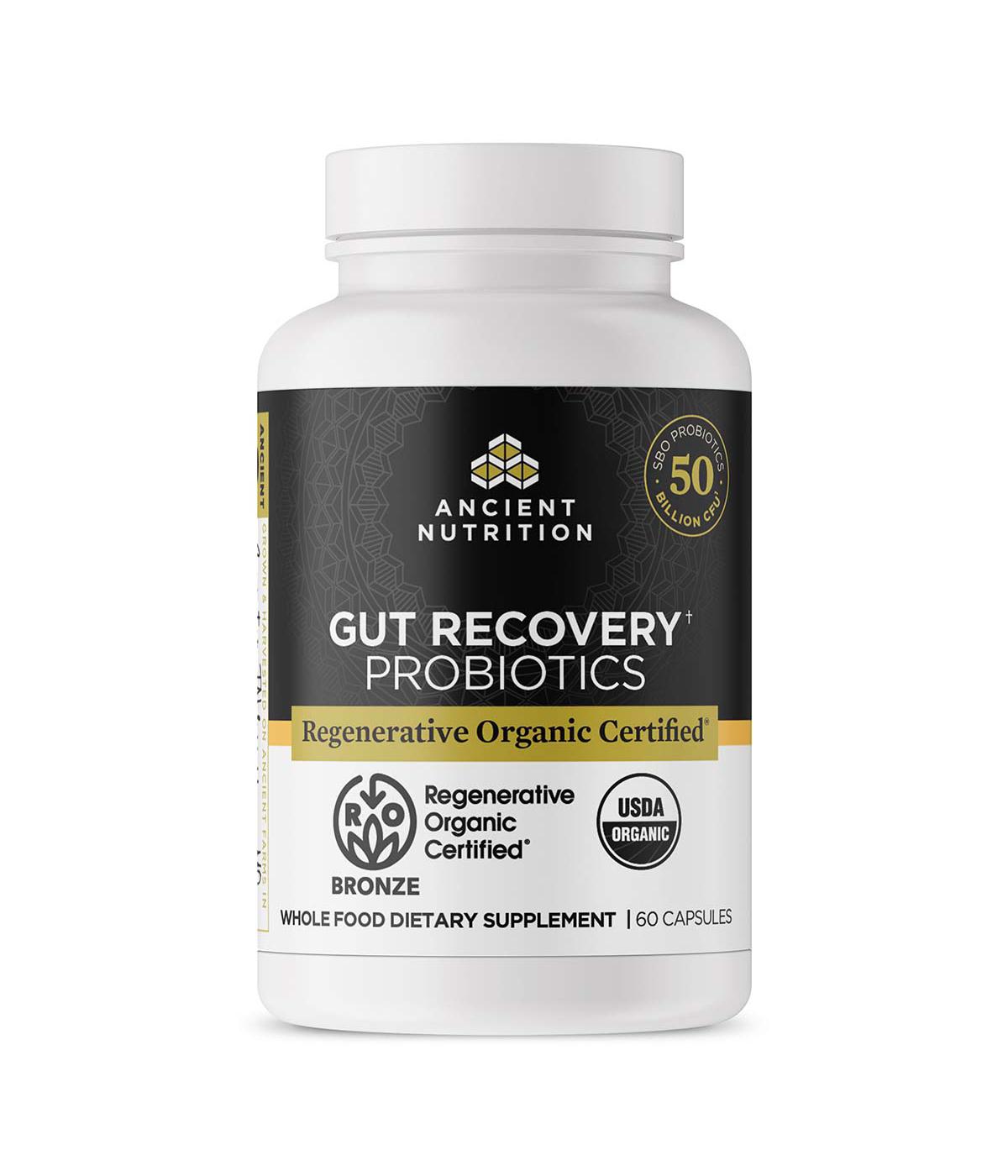Ancient Nutrition Gut Recovery Probiotics Capsules; image 2 of 5
