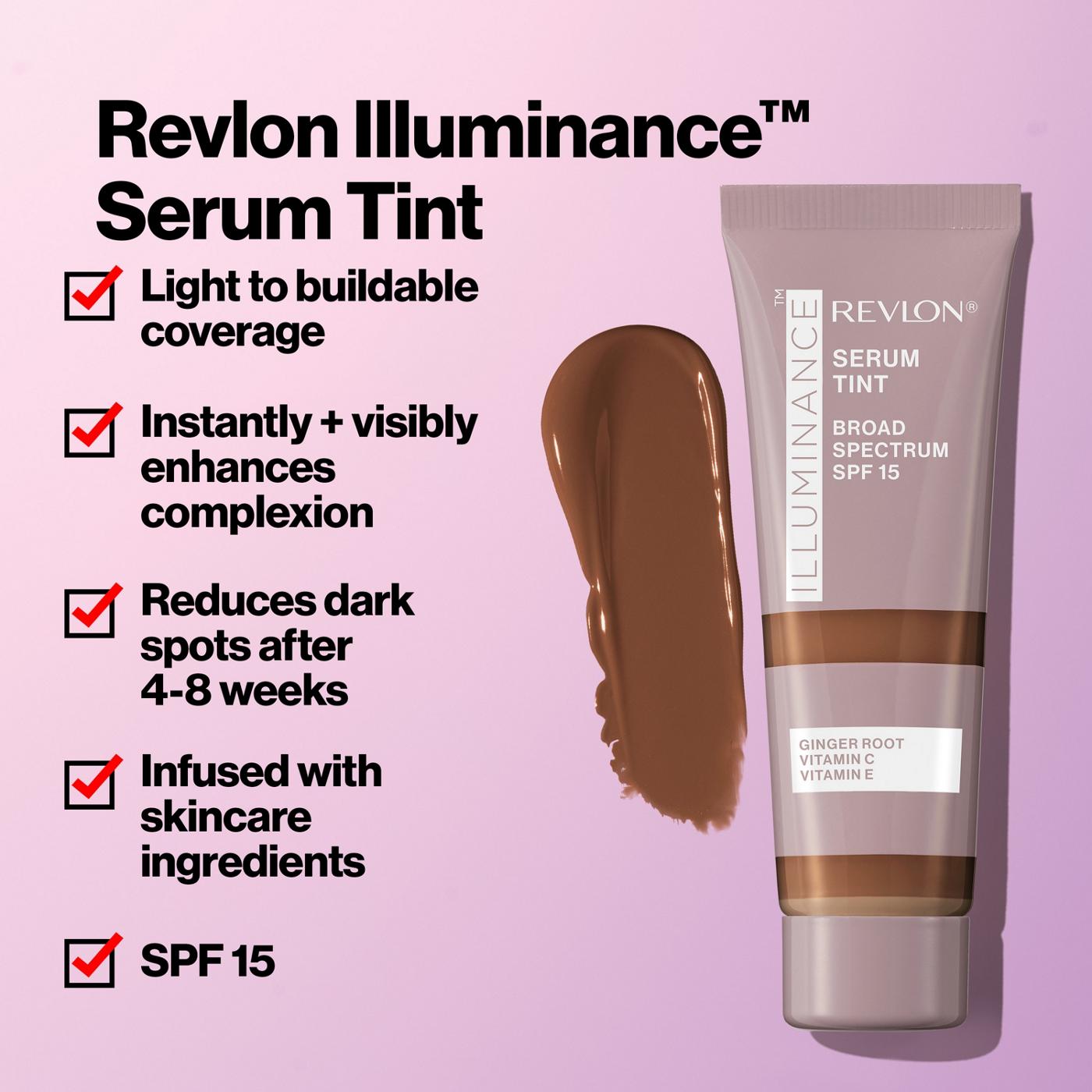 Revlon Illuminance Serum Tint - Amber; image 5 of 6