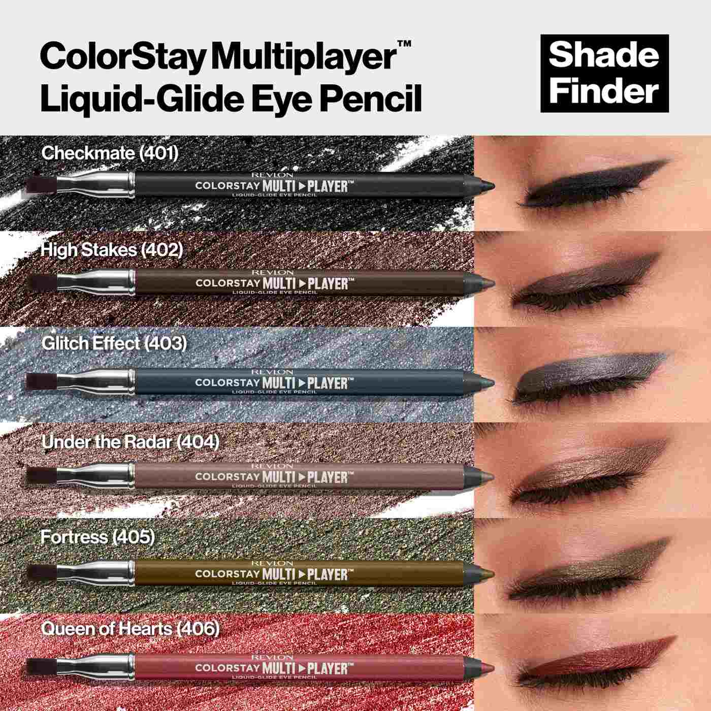 Revlon ColorStay Multi Player Liquid-Glide Eye Pencil - Under the Radar; image 2 of 6