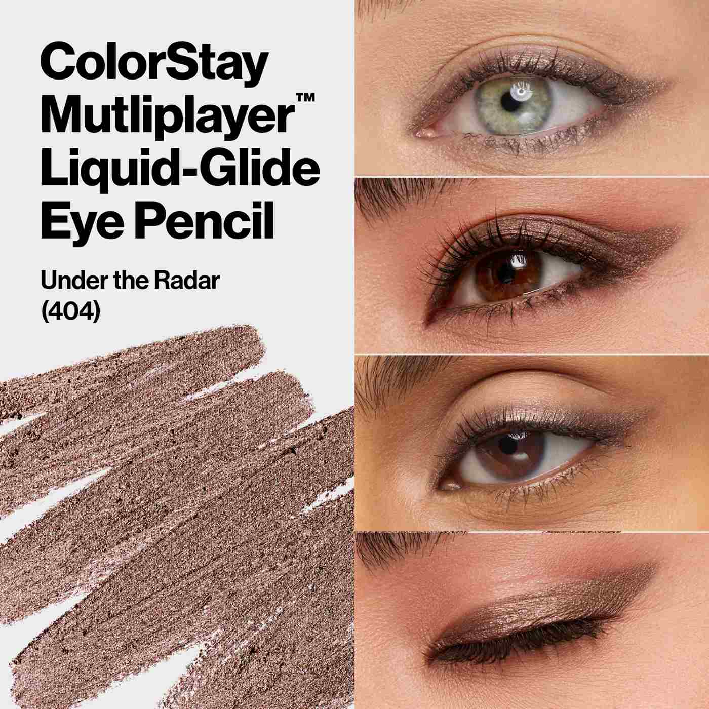 Revlon ColorStay Multi Player Liquid-Glide Eye Pencil - Under the Radar; image 4 of 6