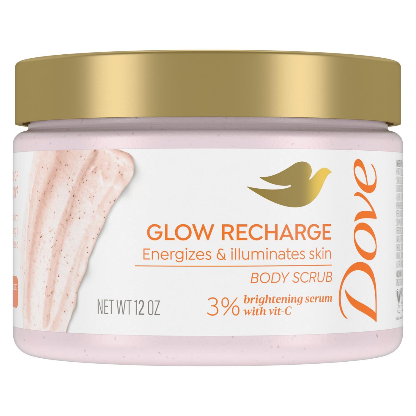 Dove Glow Recharge Body Scrub; image 1 of 6