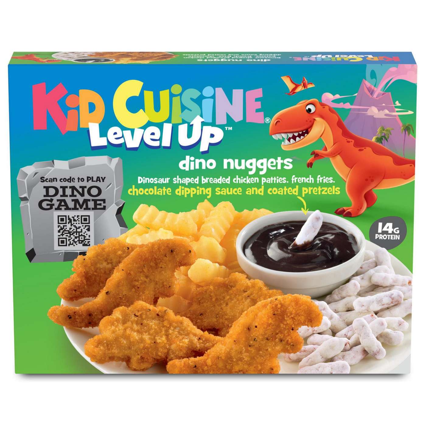 Kid Cuisine Level Up Dino Chicken Nuggets Frozen Meal; image 1 of 4