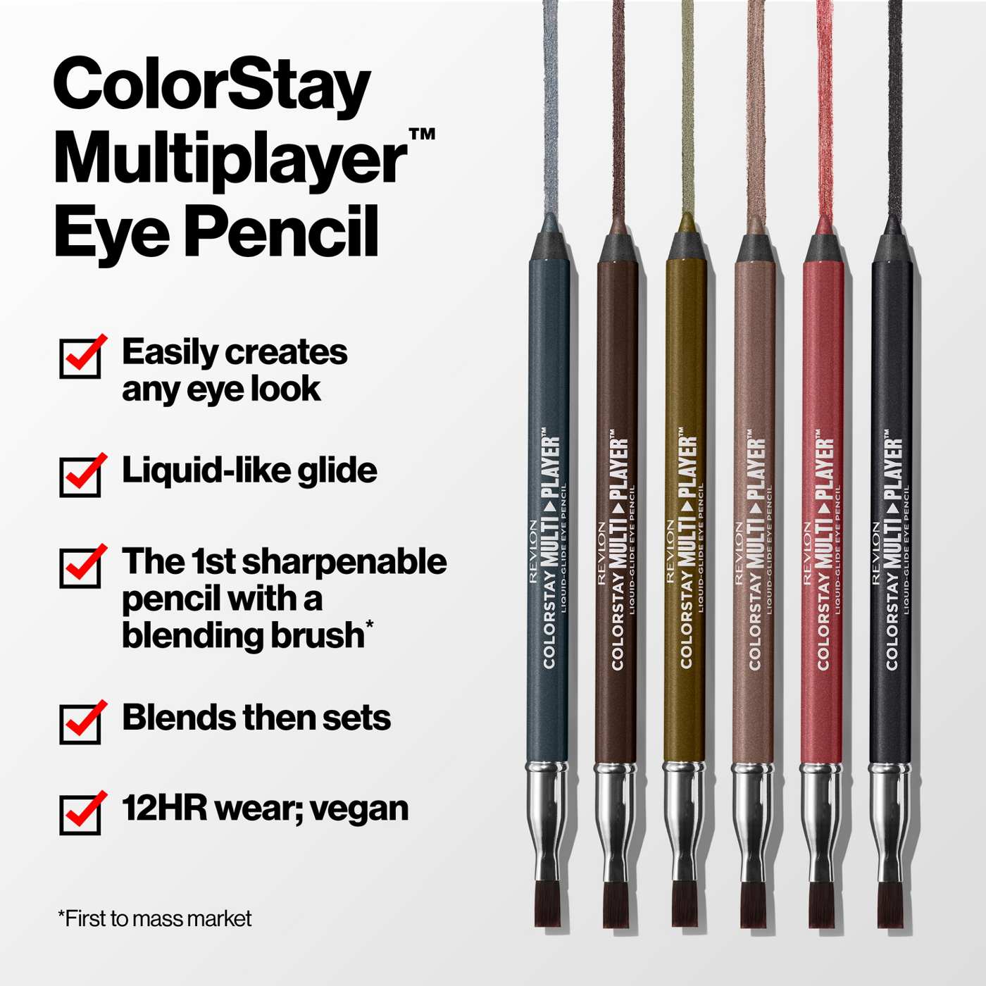 Revlon ColorStay Multi Player Liquid-Glide Eye Pencil - Checkmate; image 5 of 6