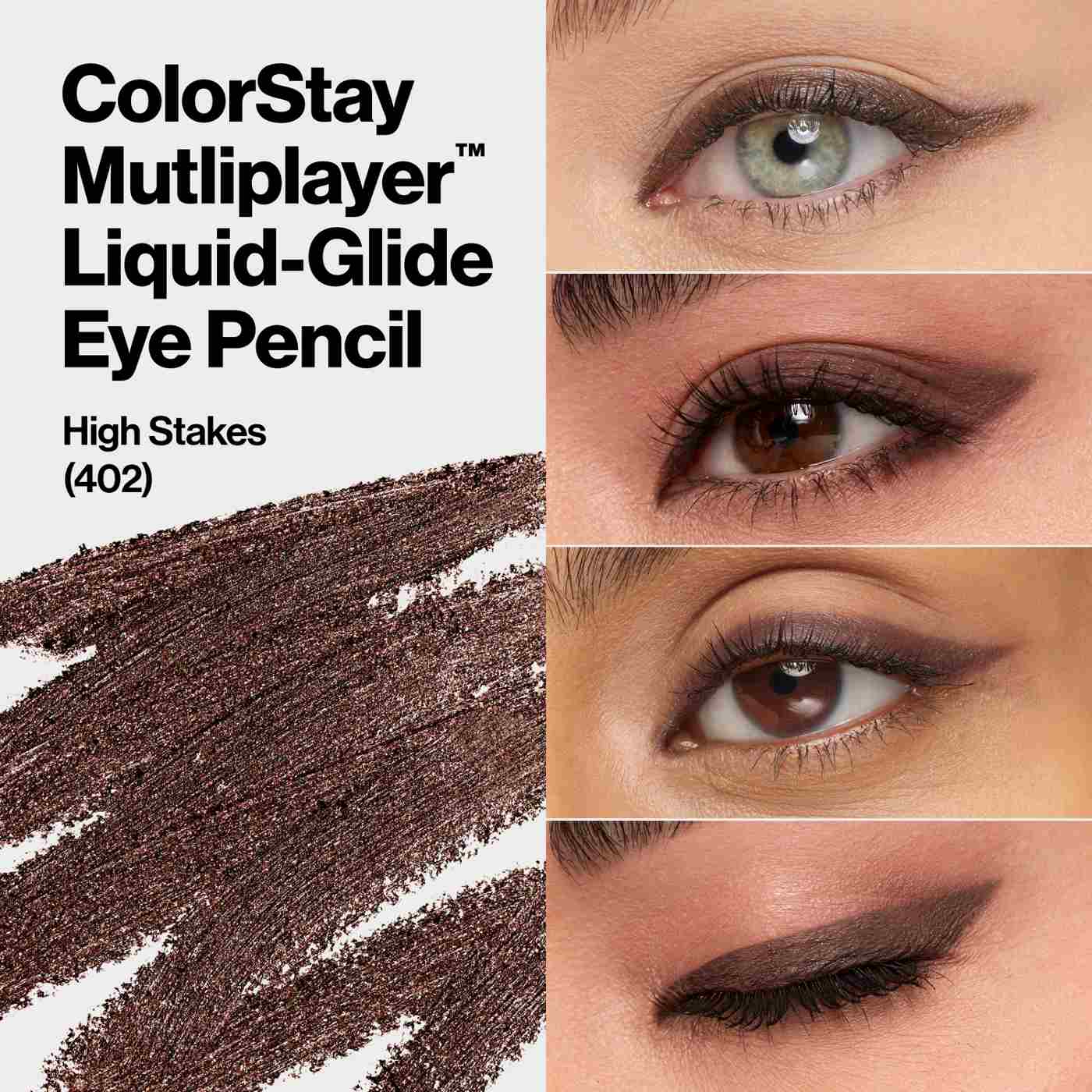 Revlon ColorStay Multi Player Liquid-Glide Eye Pencil - High Stakes; image 4 of 6