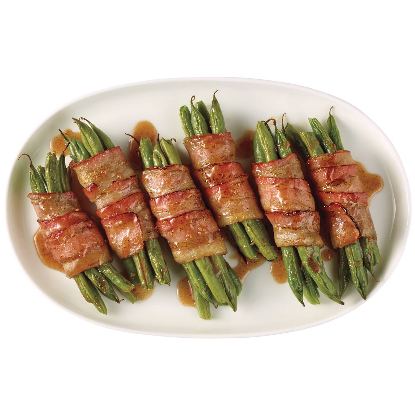 Meal Simple by H-E-B Spiced Apple Glazed Bacon-Wrapped Green Beans; image 2 of 4