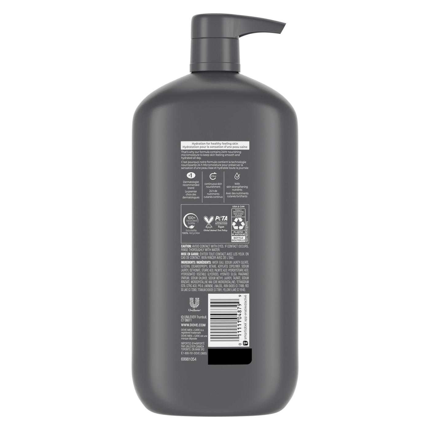 Dove Men+Care Exfoliating Deep Clean Body + Face Wash ; image 4 of 5