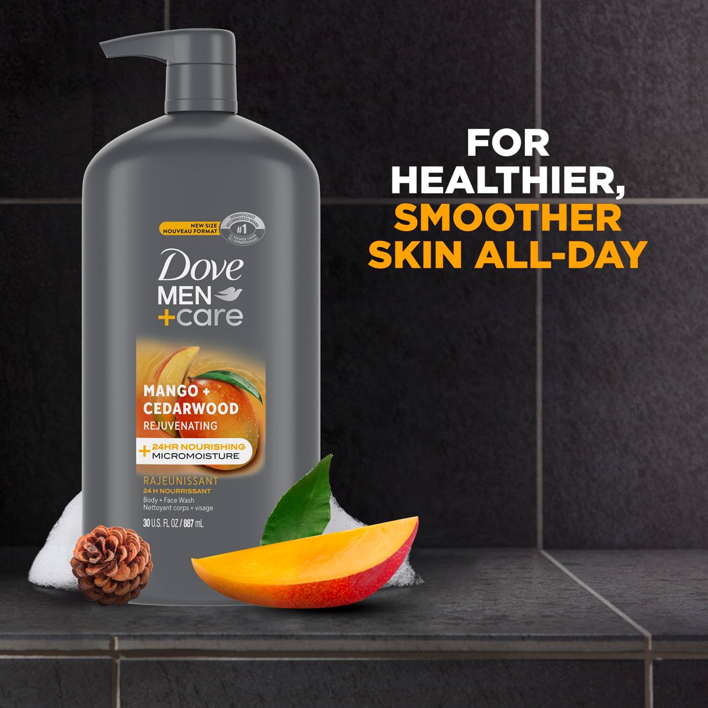 Dove Care Body Wash - Mango & Cedarwood; image 4 of 6
