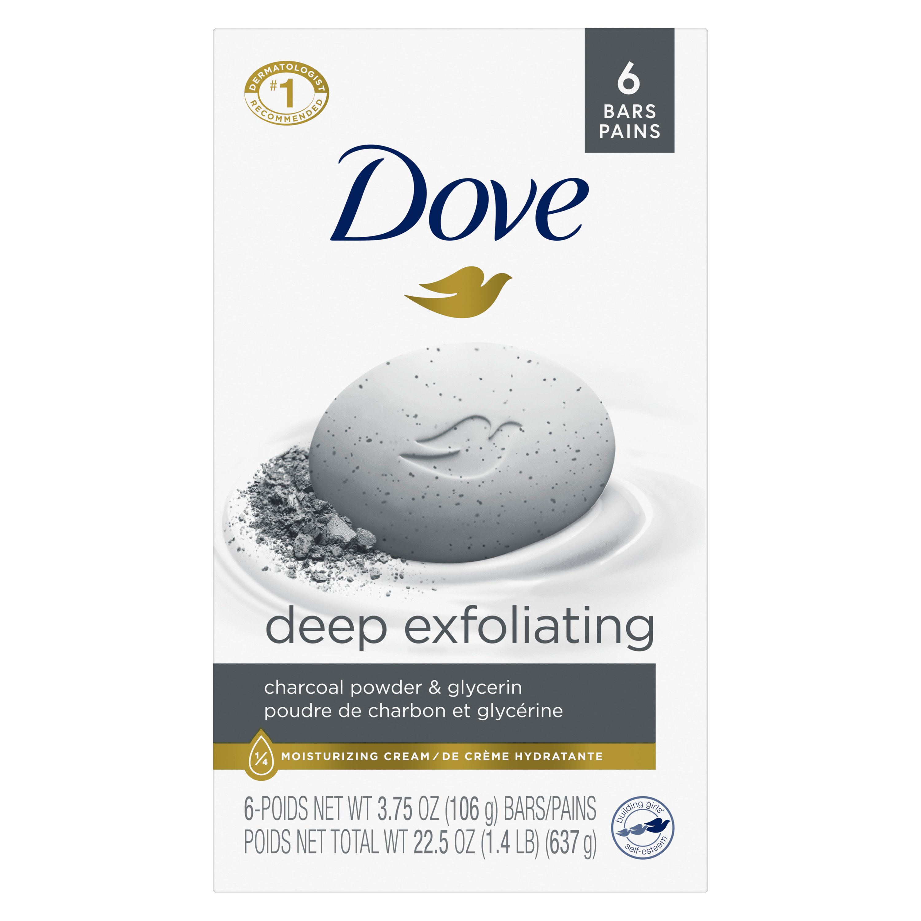 Dove Men+Care Deep Clean Exfoliating 3 In 1 Bar Soap - Shop Hand & Bar Soap  at H-E-B