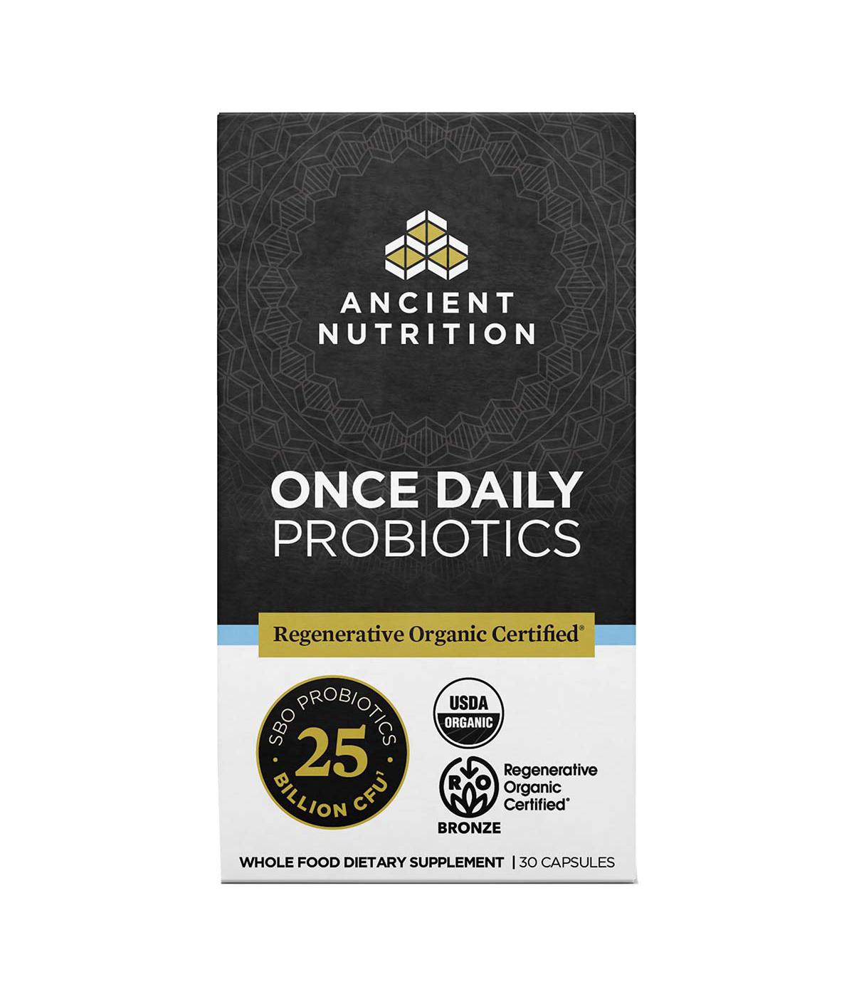 Ancient Nutrition Once Daily Probiotics Capsules; image 1 of 5