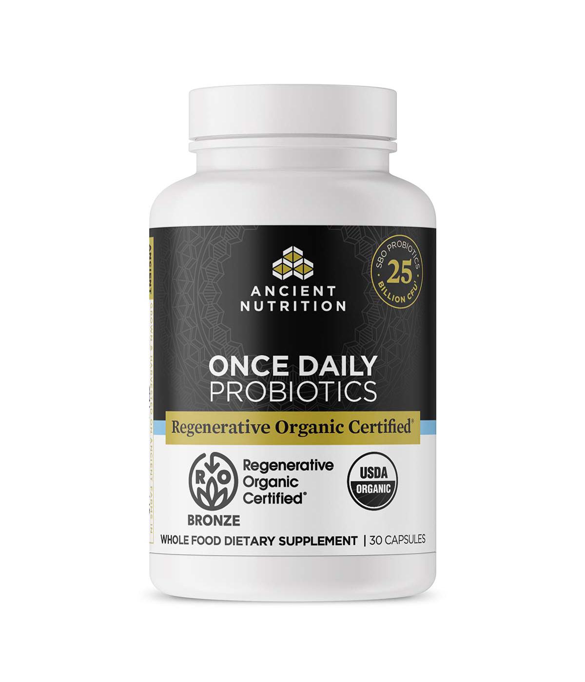 Ancient Nutrition Once Daily Probiotics Capsules; image 3 of 5
