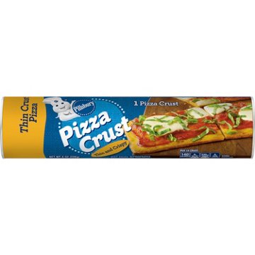 Pillsbury Pizza Crust Thin & Crispy, 8 oz