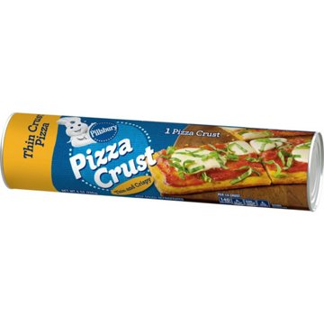 Pillsbury Pizza Crust Thin & Crispy, 8 oz