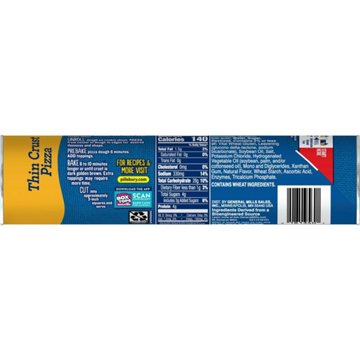 Pillsbury Pizza Crust Thin & Crispy, 8 oz