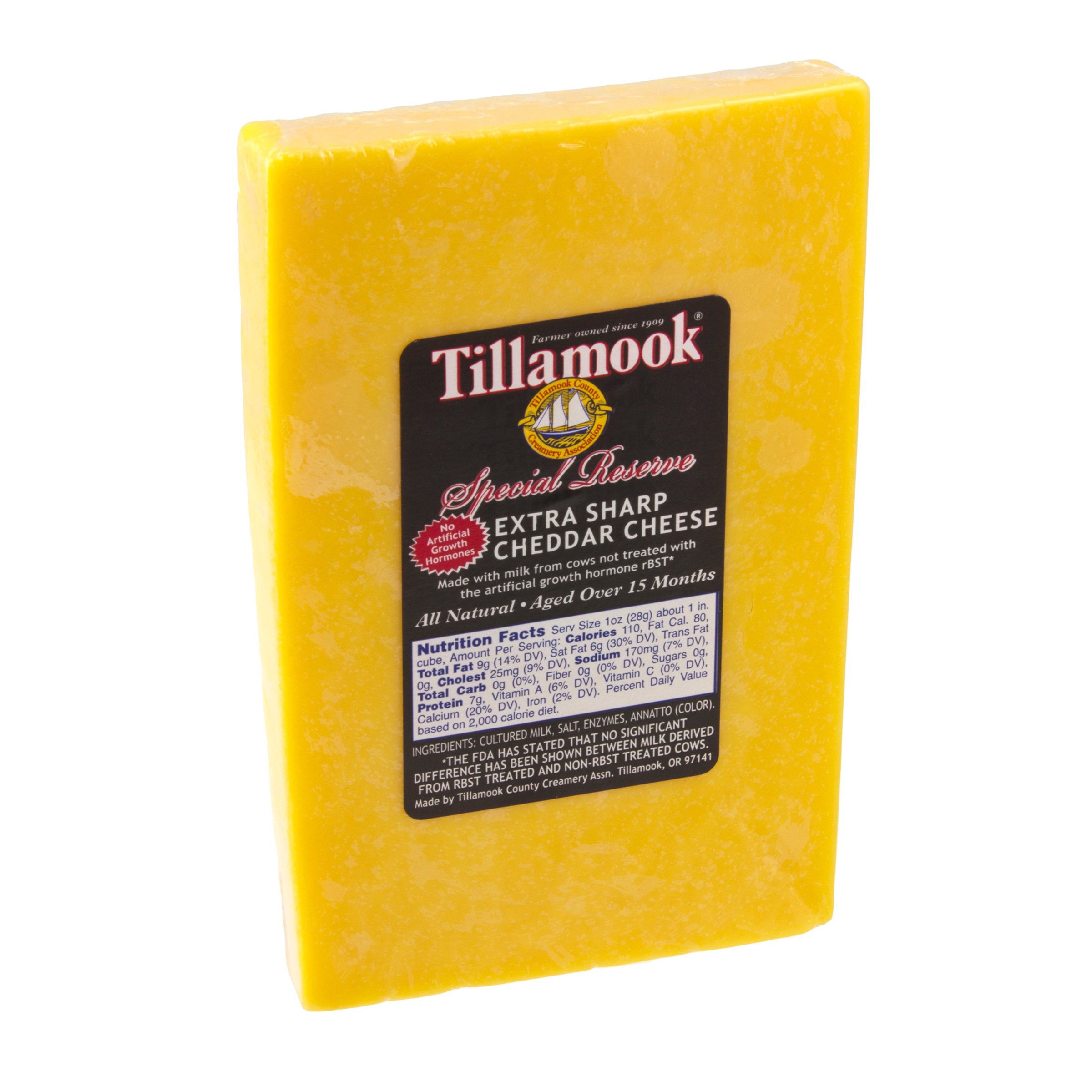 Tillamook Extra Sharp Cheddar Cheese Shop Cheese at HEB
