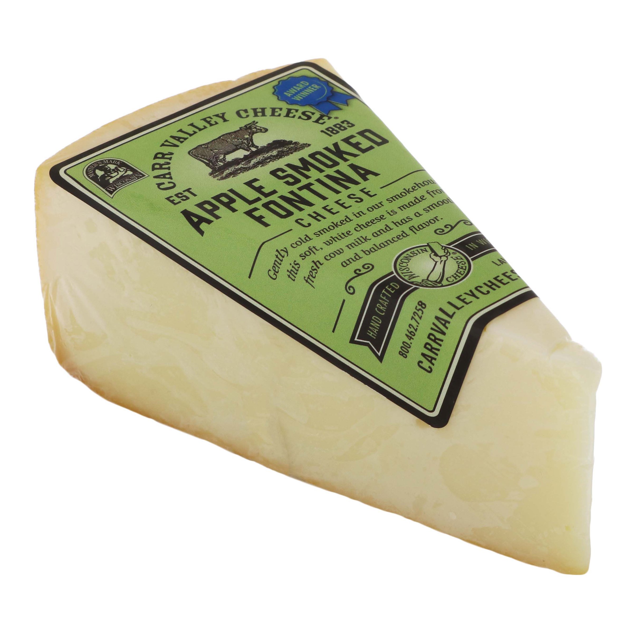 Carr Valley Apple Smoked Fontina Cheese - Shop Cheese At H-E-B