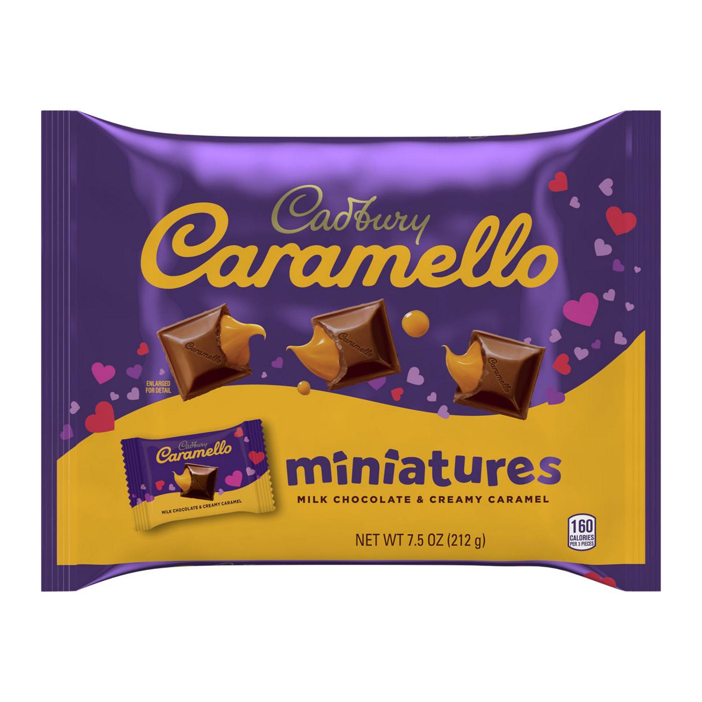 Cadbury Caramello Miniatures Milk Chocolate Caramel Valentine's Candy; image 1 of 7