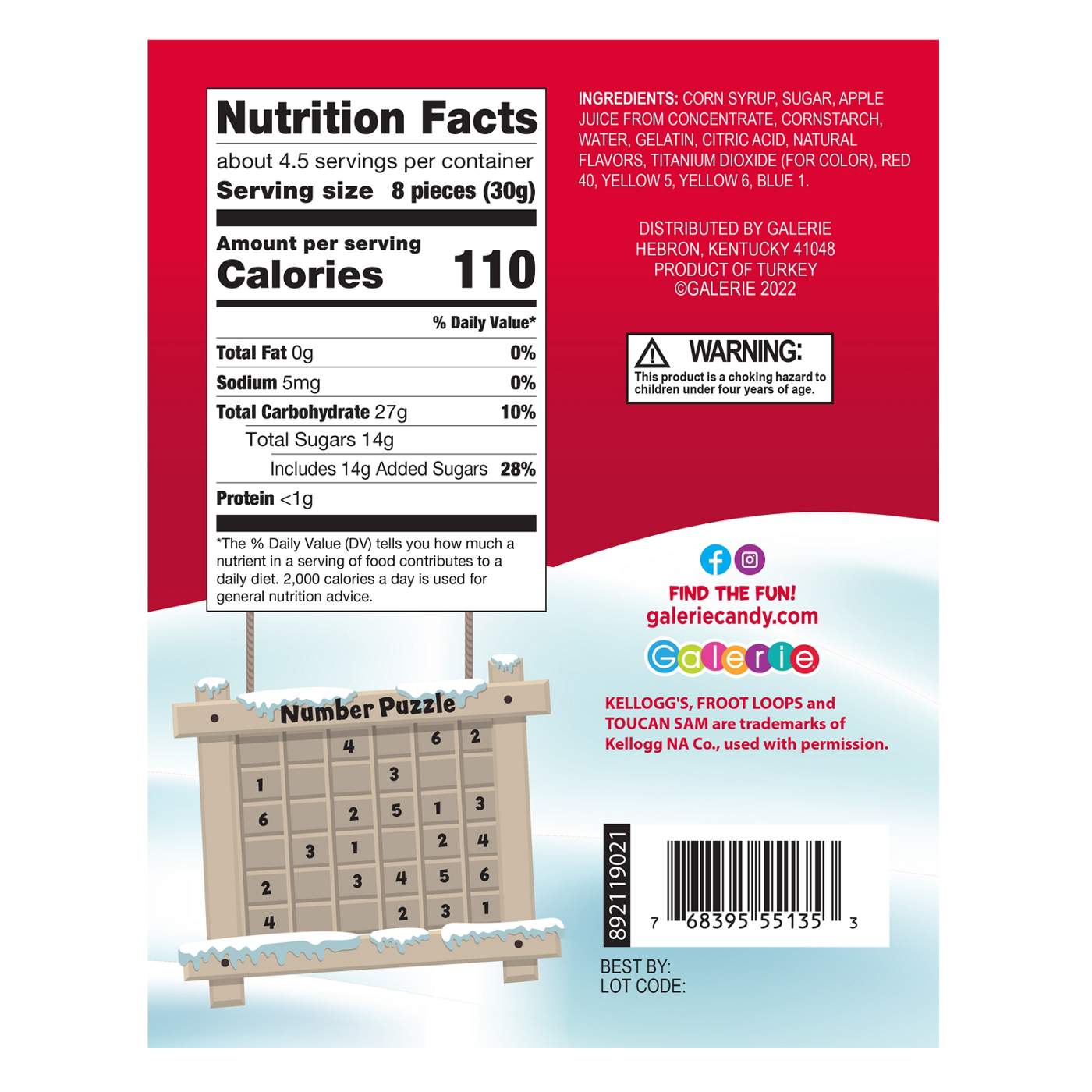 Froot Loops Gummies Holiday Storybook; image 2 of 5