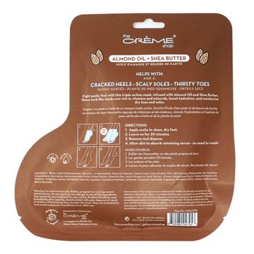 The Crème Shop Moisture Repair Foot Mask - Almond Oil & Shea Butter