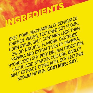 Slim Jim Original Smoked Jerky Meat Snack Size Sticks, 26 ct