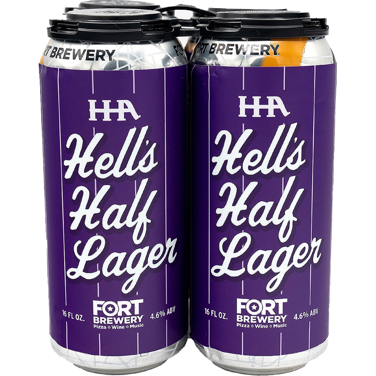 Fort Brewery Hell's Half Lager Craft Beer 4 pk Cans - Shop Beer at H-E-B
