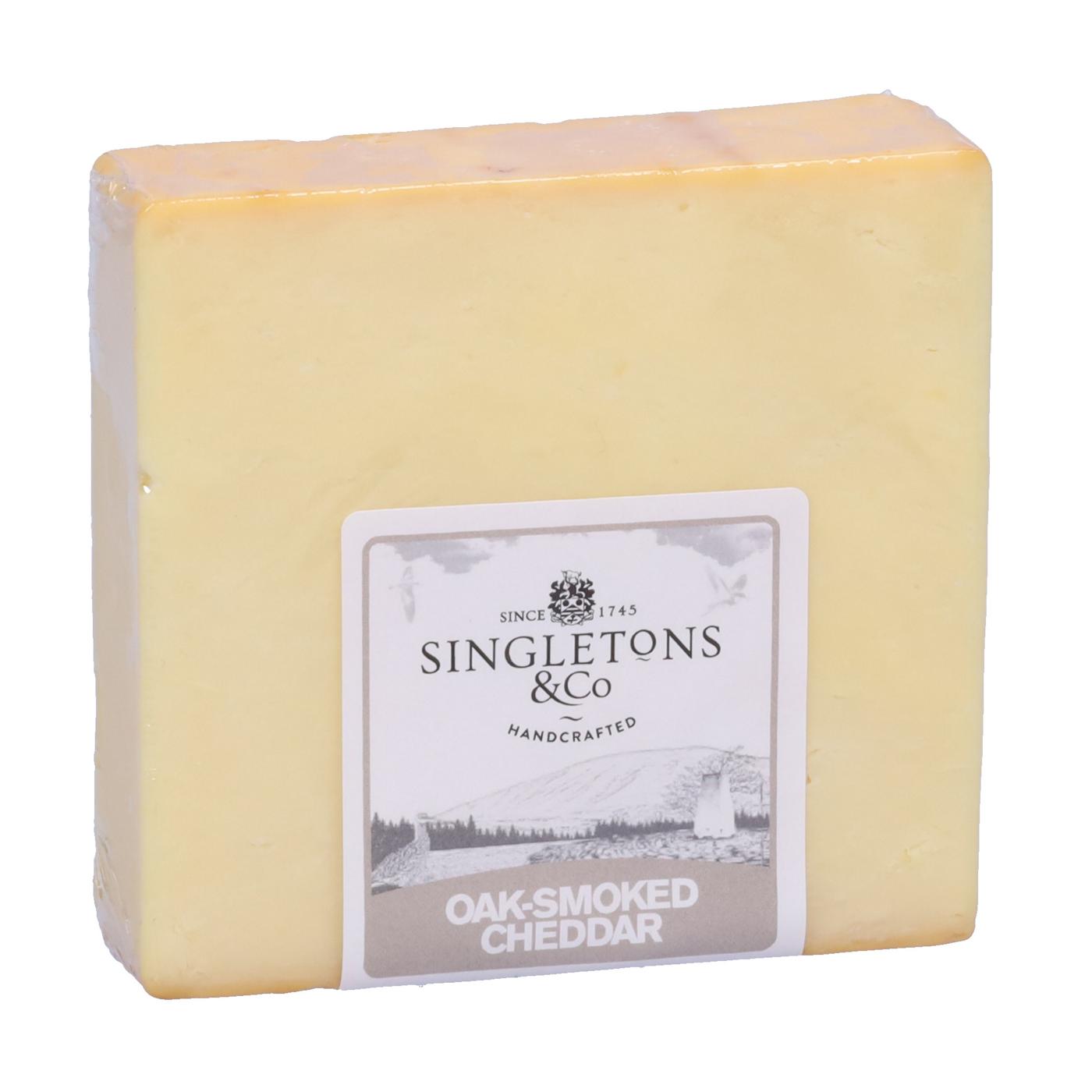 Singleton's English Oak Smoked Cheddar Cheese; image 2 of 2