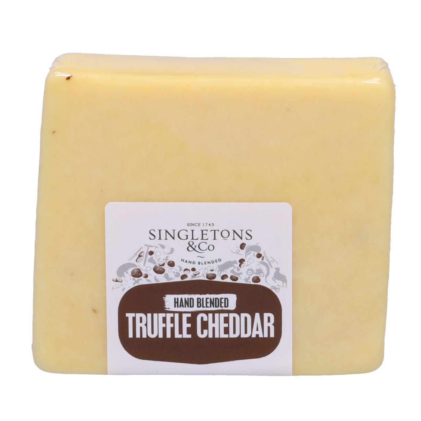 Singleton's English Truffle Cheddar Cheese; image 1 of 2