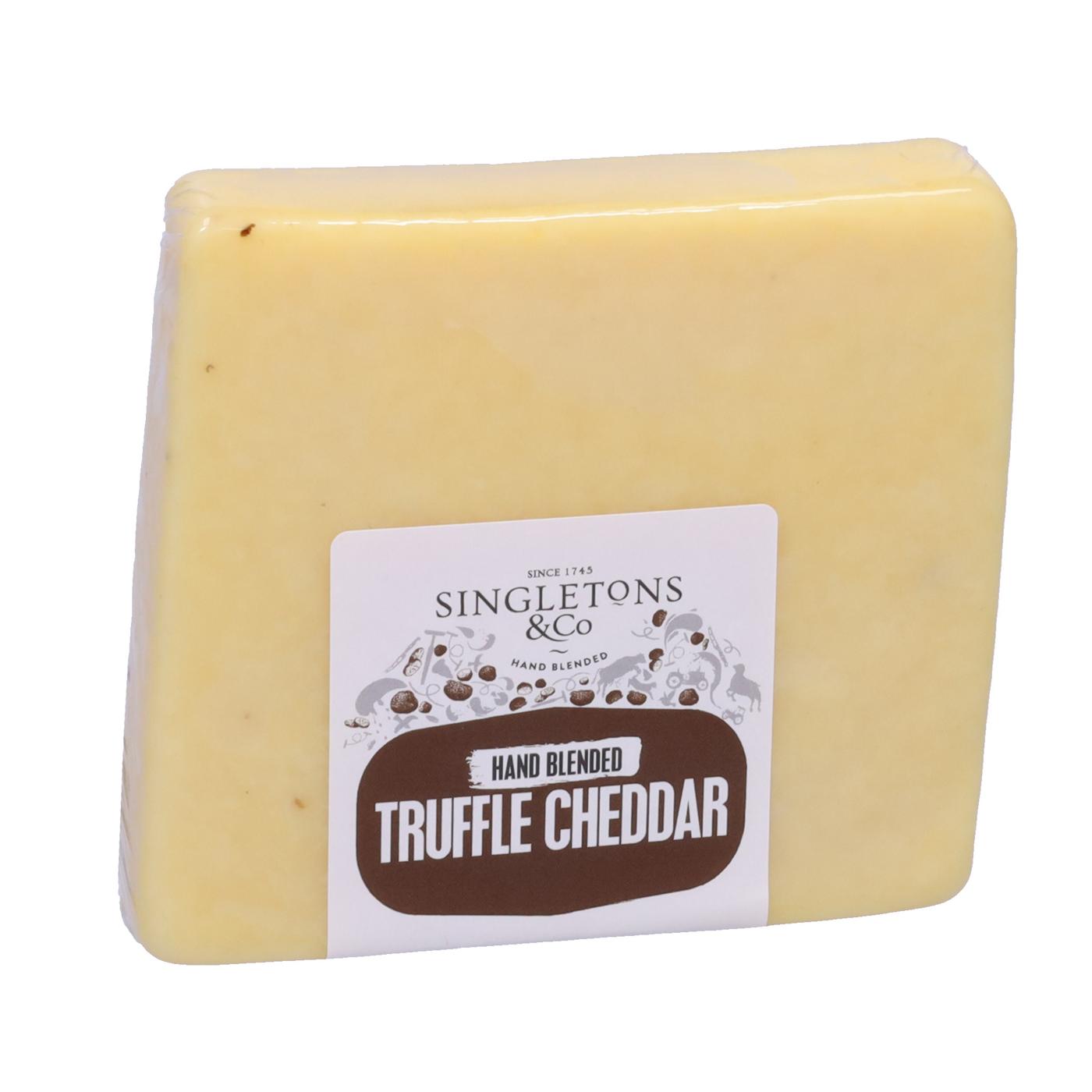 Singleton's English Truffle Cheddar Cheese; image 2 of 2