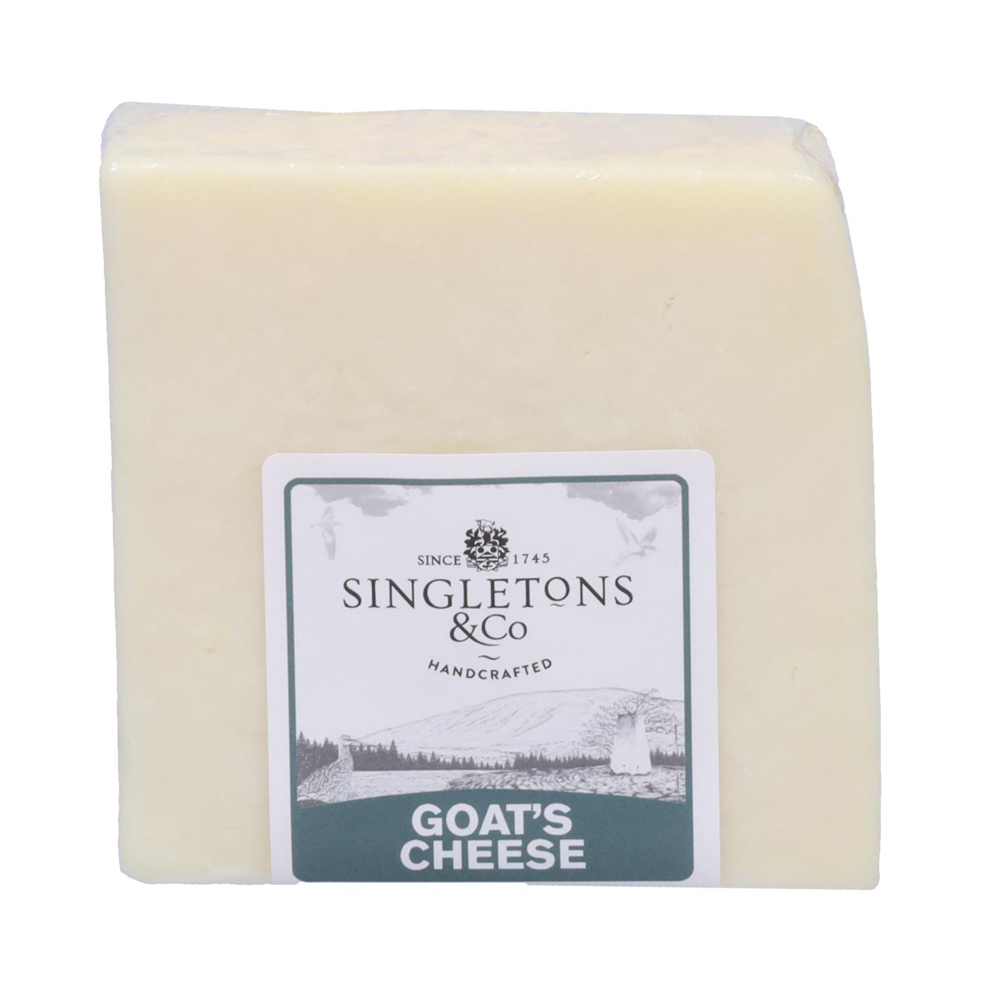 Singleton's English Goat Cheddar Cheese; image 1 of 2