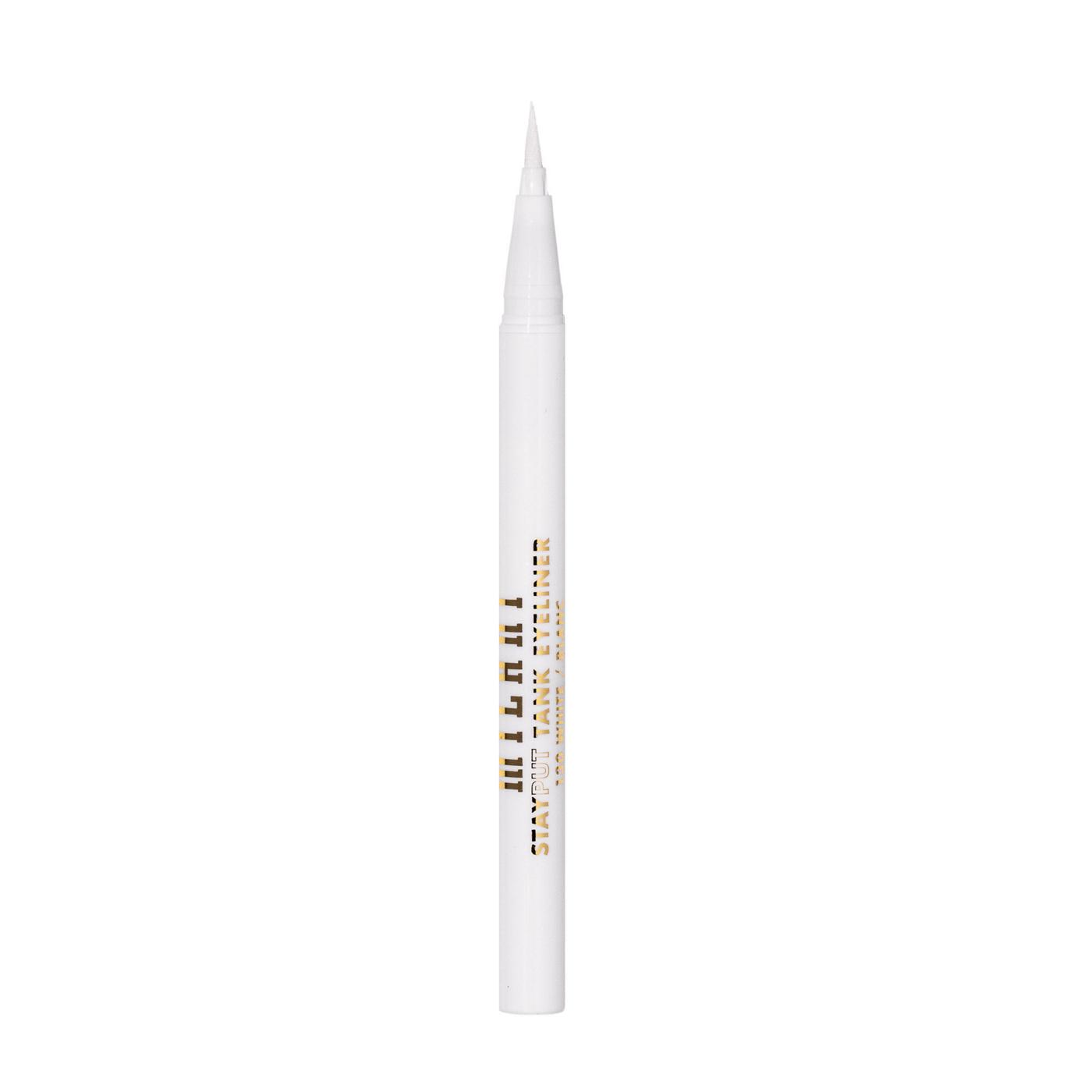 Milani Stay Put Tank Liquid Eyeliner - White; image 4 of 4