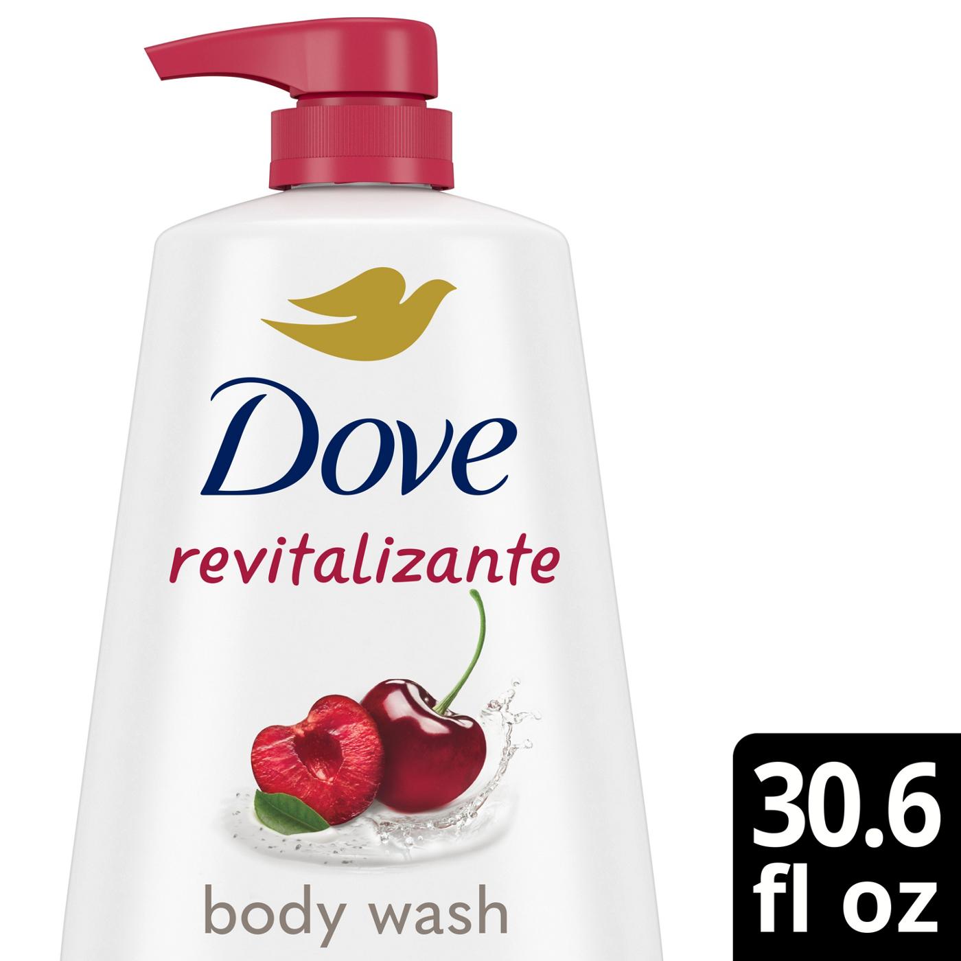 Dove Revitalizante Body Wash - Cherry & Chia Milk; image 2 of 3